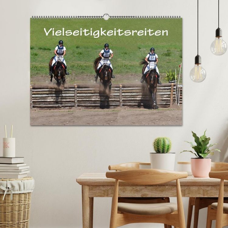 Produktbild: Vielseitigkeitsreiten (Wandkalender 2027 DIN A2 quer), CALVENDO Monatskalender