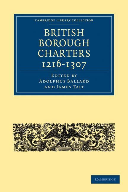 Produktbild: British Borough Charters 1216-1307