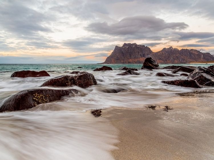 Produktbild: CALVENDO Puzzle Nordstrand | 1000 Teile Lege-Gr&ouml;&szlig;e 64x48cm Foto-Puzzle f&uuml;r gl&uuml;ckliche Stunden