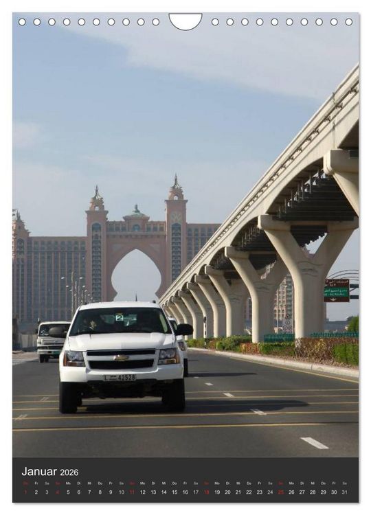 Produktbild: Dubai (Wandkalender 2026 DIN A4 hoch), CALVENDO Monatskalender