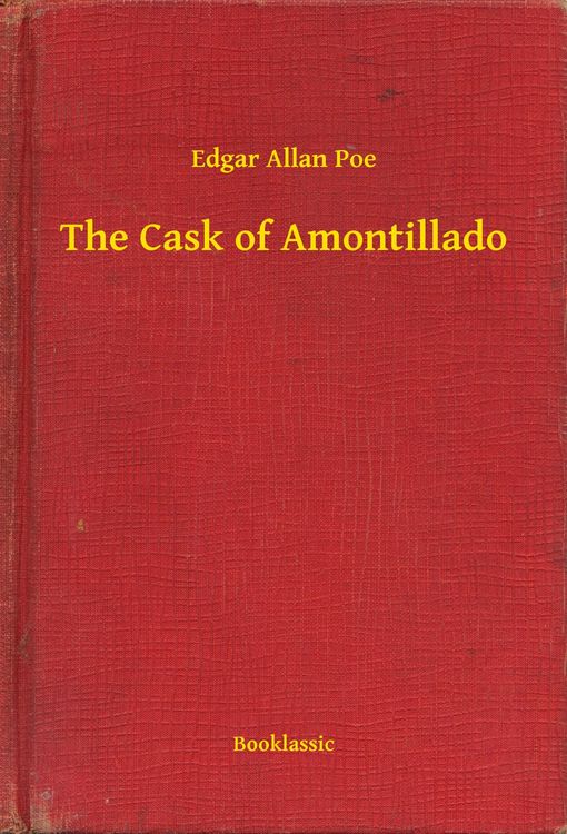 Produktbild: The Cask of Amontillado