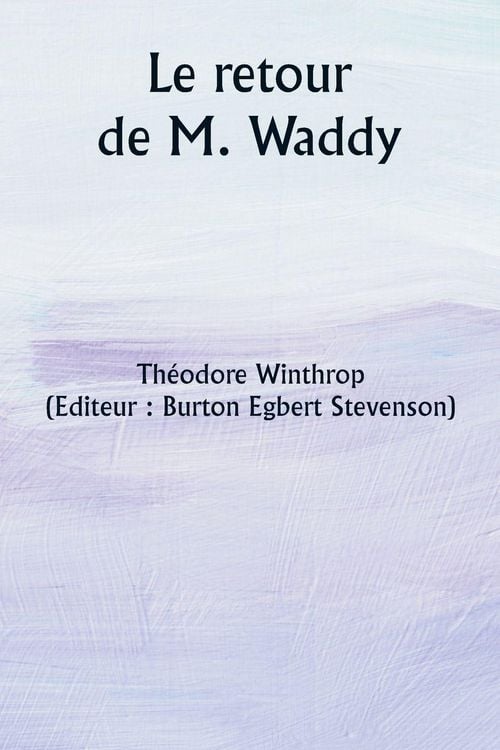 Produktbild: Le retour de M. Waddy