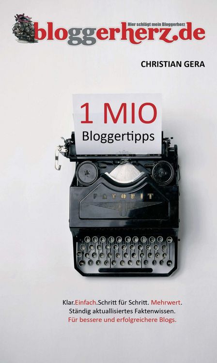 Produktbild: 1 MIO Bloggertipps