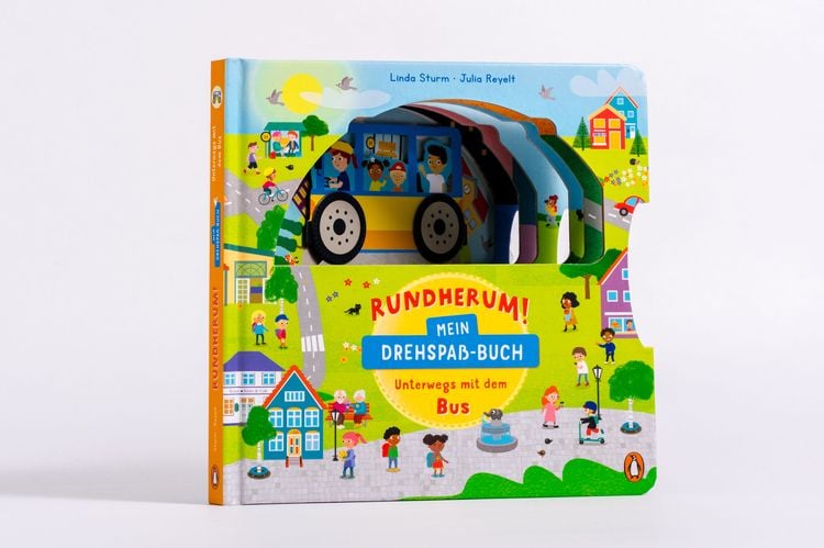 Produktbild: Rundherum! Mein Drehspa&szlig;-Buch &ndash; Unterwegs mit dem Bus