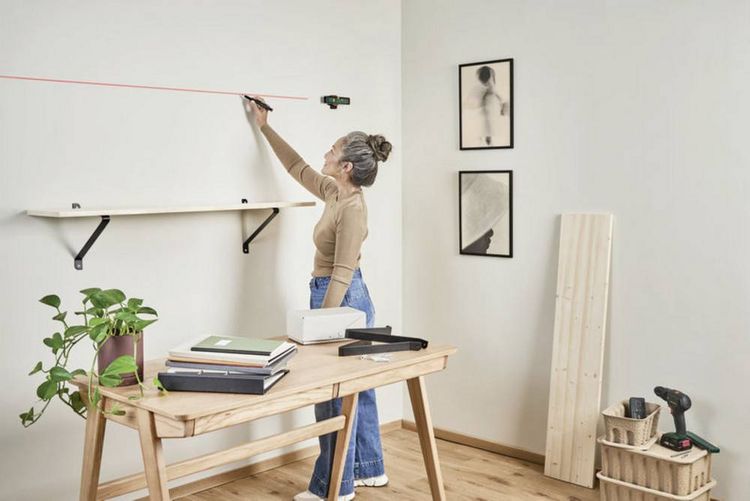 Produktbild: Bosch Home and Garden UniversalWallLevel 0603663J00 Laser-Wasserwaage 159 mm
