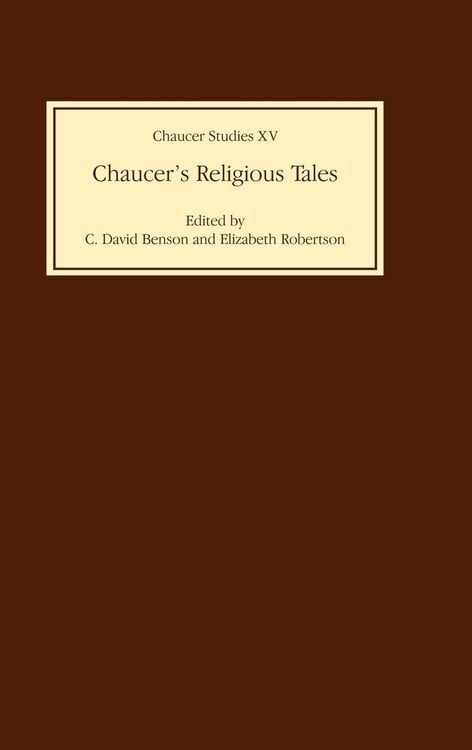 Produktbild: Chaucer's Religious Tales Chaucer's Religious Tales Chaucer's Religious Tales