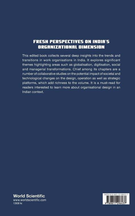 Produktbild: Fresh Perspectives On India's Organizational Dimension