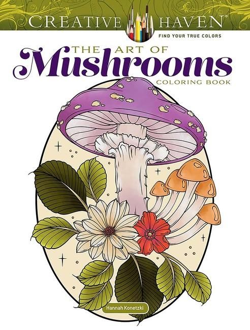 Produktbild: Creative Haven The Art of Mushrooms