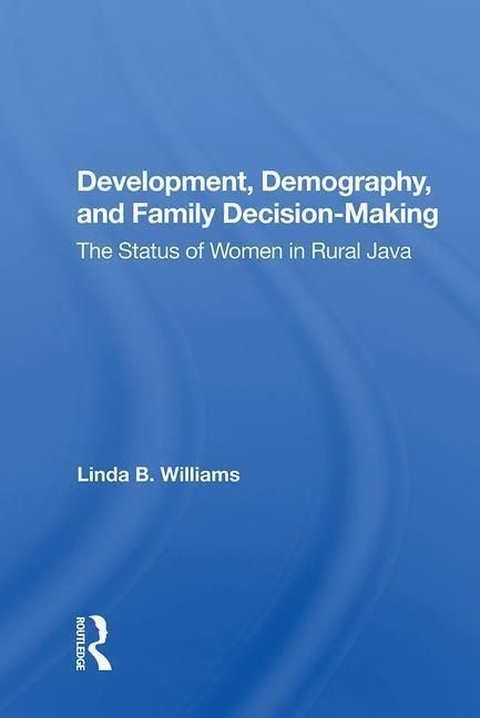 Produktbild: Williams, L: Development, Demography, And Family Decision-ma