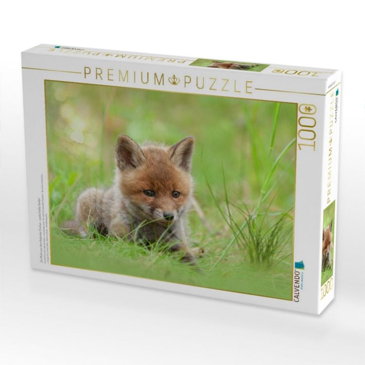 Produktbild: CALVENDO Puzzle Ein Motiv aus dem Kalender F&uuml;chse - zauberhafte Seelen | 1000 Teile Lege-Gr&ouml;&szlig;e 64x48cm Foto-Puzzle f&uuml;r gl&uuml;ckliche Stunden