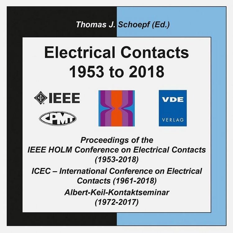 Produktbild: Electrical Contacts 1953 to 2018