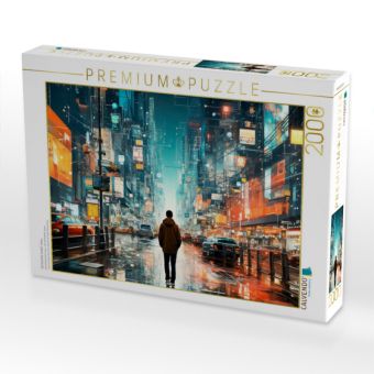 Produktbild: CALVENDO Puzzle METAVERSE KUNST Urban | 2000 Teile Lege-Gr&ouml;&szlig;e 90x67cm Foto-Puzzle f&uuml;r gl&uuml;ckliche Stunden