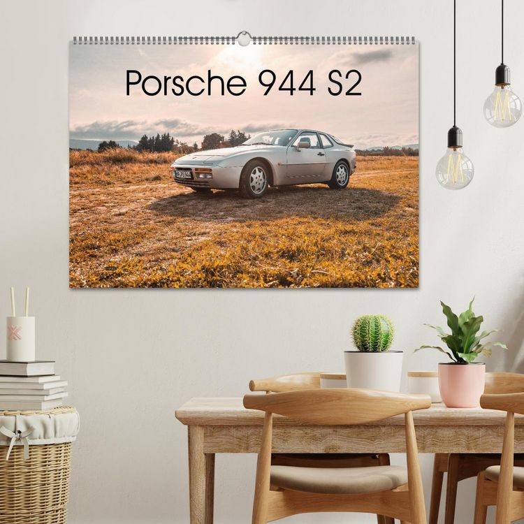 Produktbild: &acute;89 Porsche 944 S2 (Wandkalender 2026 DIN A2 quer), CALVENDO Monatskalender