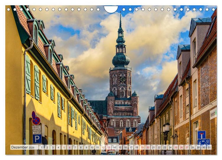 Produktbild: Greifswald Impressionen (Wandkalender 2026 DIN A4 quer), CALVENDO Monatskalender