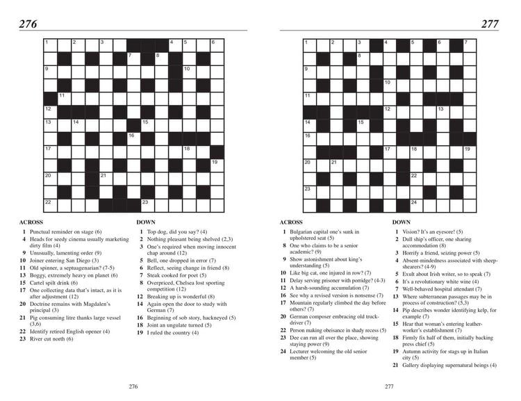 Produktbild: Times Bumper Quick Cryptic 1