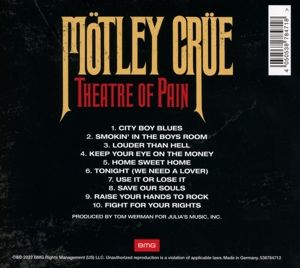 Produktbild: M&ouml;tley Cr&uuml;e: Theatre Of Pain (40th Anniversary Remaster)