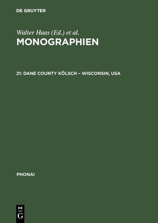 Produktbild: Dane County K&ouml;lsch &ndash; Wisconsin, USA