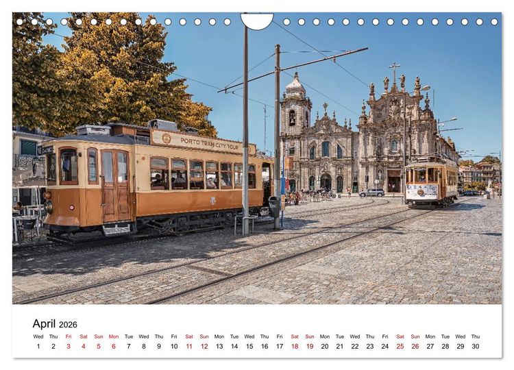 Produktbild: Wonderful Portugal (Wall Calendar 2026 DIN A4 landscape), CALVENDO 12 Month Wall Calendar