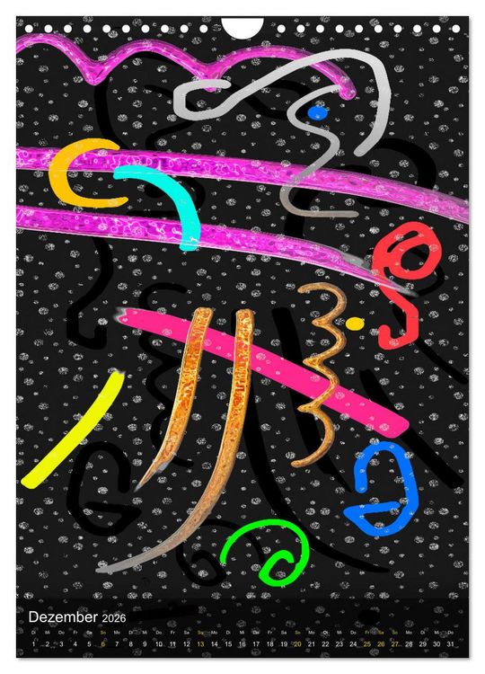 Produktbild: Kunst im Zeitgeist (Wandkalender 2026 DIN A4 hoch), CALVENDO Monatskalender