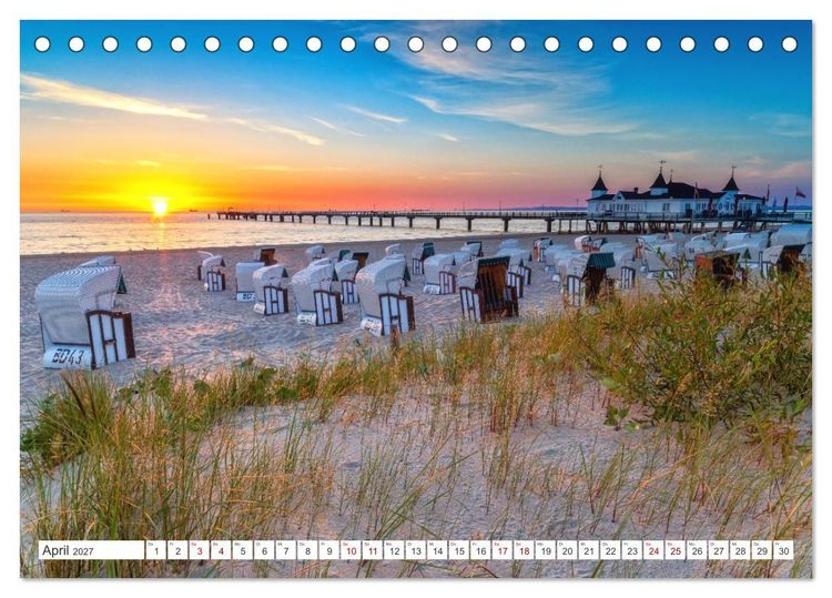 Produktbild: Wundersch&ouml;nes Ostdeutschland (Tischkalender 2027 DIN A5 quer), CALVENDO Monatskalender