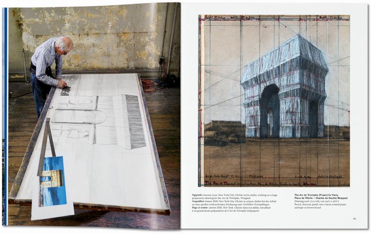Produktbild: Christo and Jeanne-Claude. L&rsquo;Arc de Triomphe, Wrapped