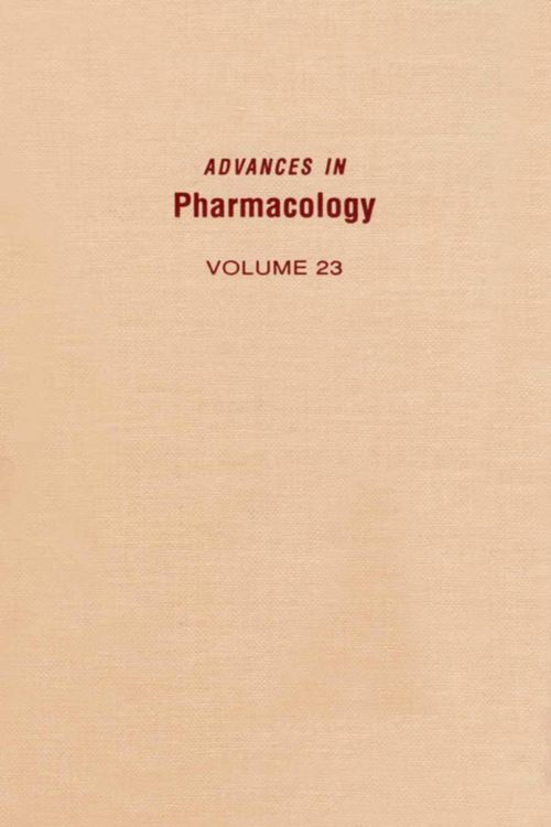Produktbild: Advances in Pharmacology