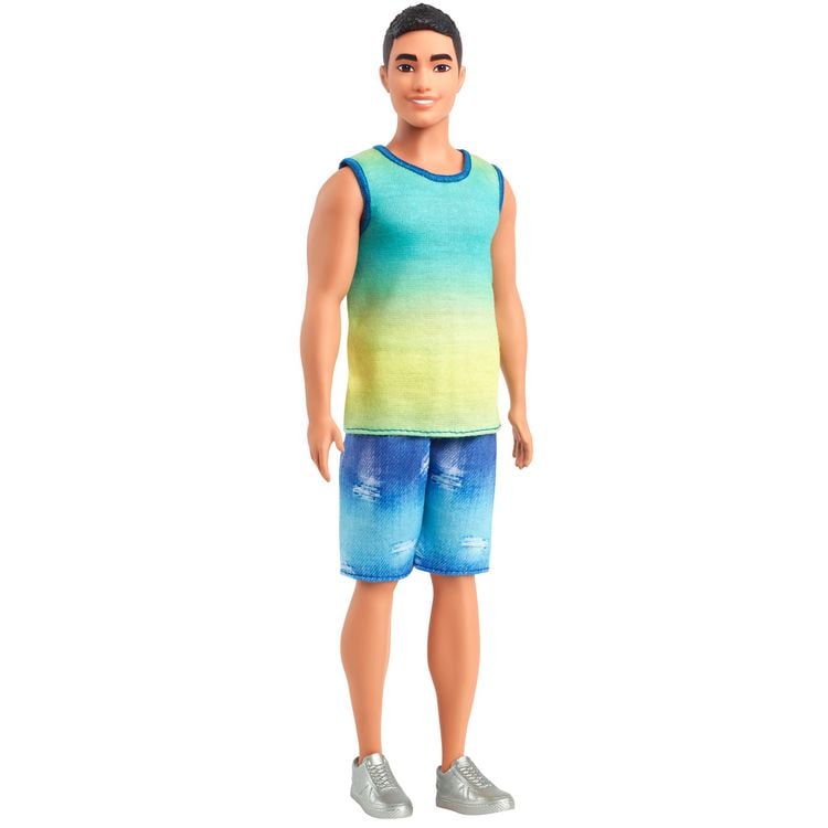 Produktbild: Barbie Fashionista Ken Puppe im Ombr&eacute; Tanktop