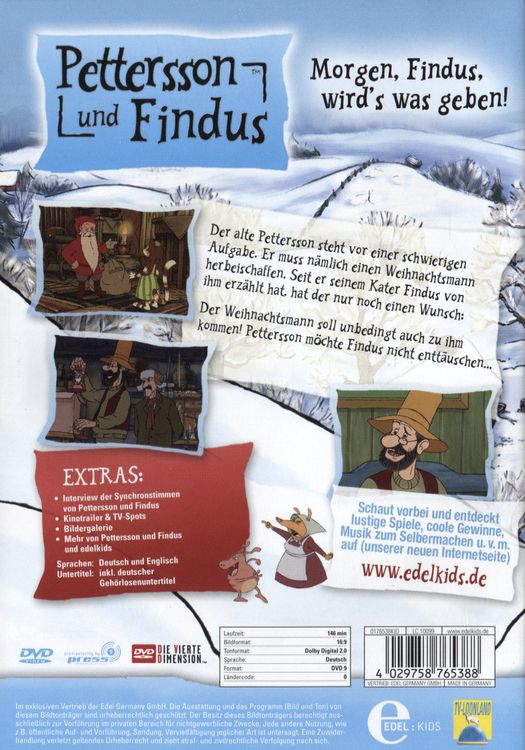 Produktbild: Pettersson und Findus - Morgen, Findus, wird's was geben