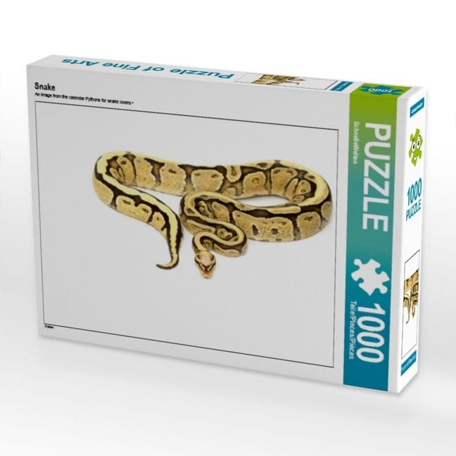 Produktbild: CALVENDO Puzzle Snake | 1000 Teile Lege-Gr&ouml;&szlig;e 64x48cm Foto-Puzzle f&uuml;r gl&uuml;ckliche Stunden