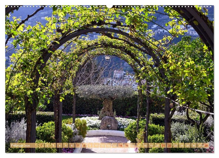 Produktbild: Sehnsuchtsort Amalfik&uuml;ste (hochwertiger Premium Wandkalender 2026 DIN A2 quer), Kunstdruck in Hochglanz