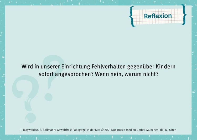 Produktbild: Kinderschutz: Gewaltfreie P&auml;dagogik in der Kita