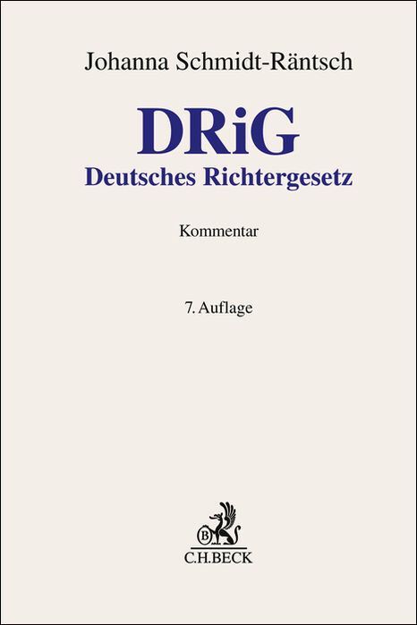 Produktbild: Deutsches Richtergesetz. DRiG