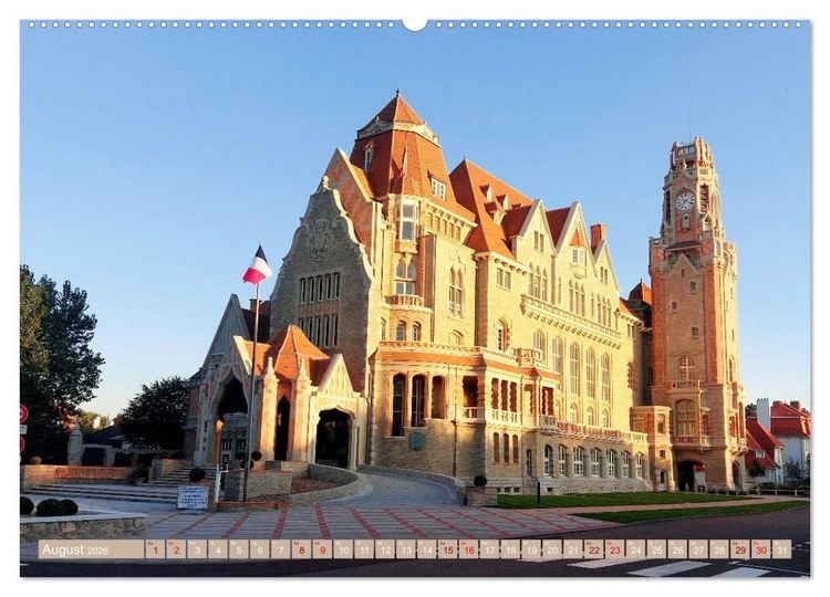 Produktbild: Le Touquet-Paris-Plage - Perle der franz&ouml;sischen Opalk&uuml;ste (Wandkalender 2026 DIN A2 quer), CALVENDO Monatskalender