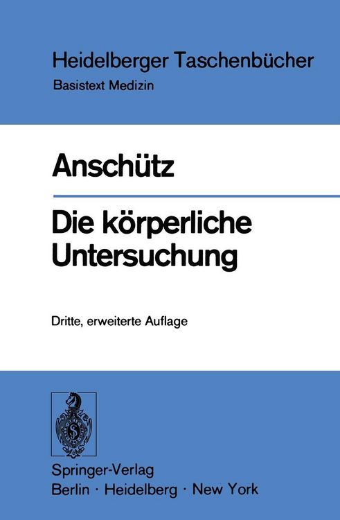 Produktbild: Die k&ouml;rperliche Untersuchung