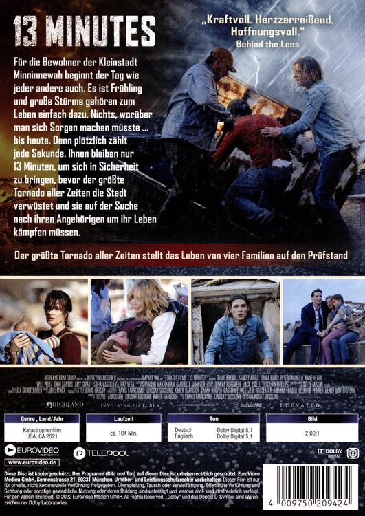 Produktbild: 13 Minutes - Jede Sekunde z&auml;hlt