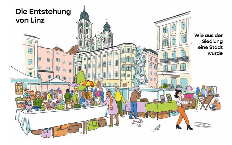 Produktbild: Linz f&uuml;r Kinder. Entdecke die Stadt und ihre Geschichten