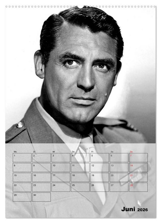 Produktbild: Filmstars - Legenden der goldenen Filmjahre (hochwertiger Premium Wandkalender 2026 DIN A2 hoch), Kunstdruck in Hochglanz