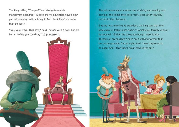 Produktbild: The Twelve Dancing Princesses