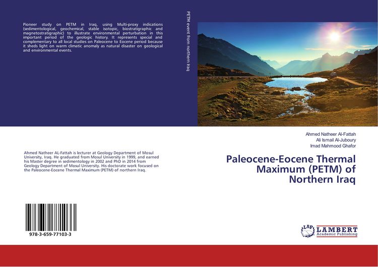 Produktbild: Paleocene-Eocene Thermal Maximum (PETM) of Northern Iraq