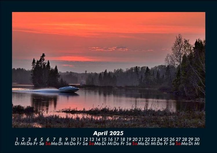 Produktbild: Tag am See 2025 Fotokalender DIN A5