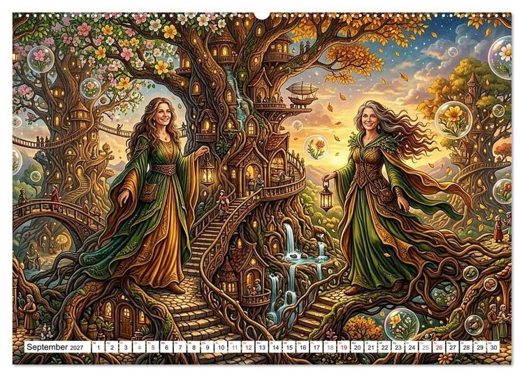 Produktbild: Was das Leben f&uuml;hlt (Wandkalender 2027 DIN A2 quer), CALVENDO Monatskalender