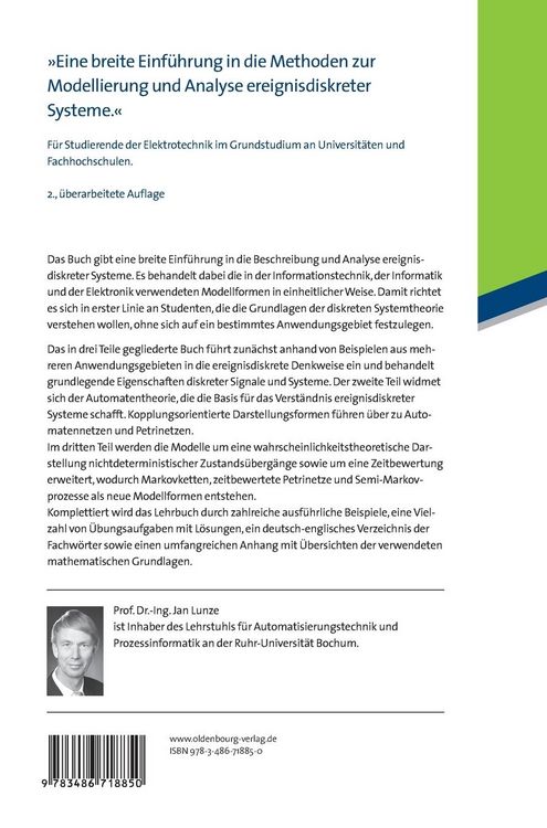 Produktbild: Ereignisdiskrete Systeme