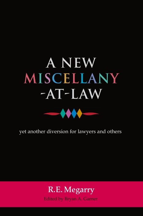 Produktbild: A New Miscellany-At-Law