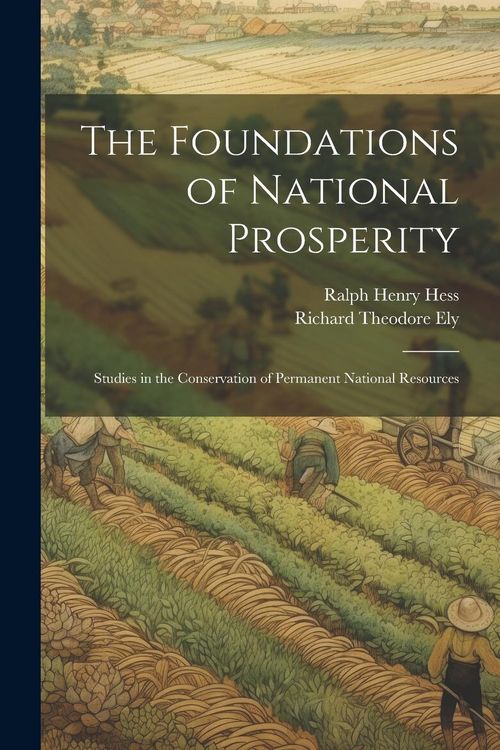 Produktbild: The Foundations of National Prosperity: Studies in the Conservation of Permanent National Resources