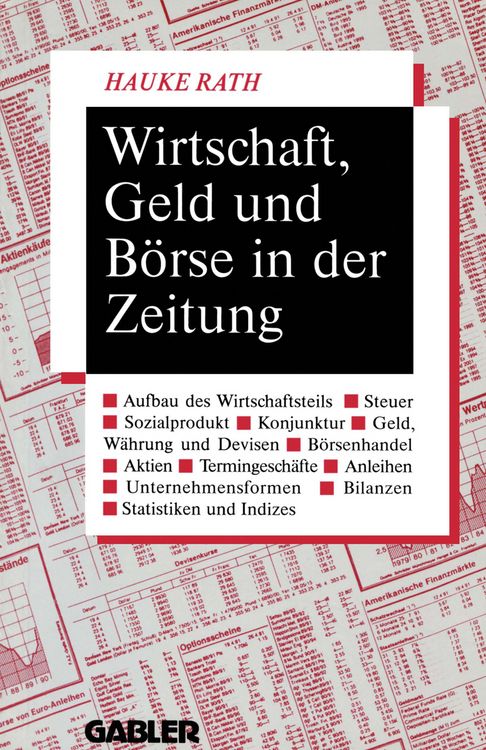 Produktbild: Wirtschaft, Geld und B&ouml;rse in der Zeitung