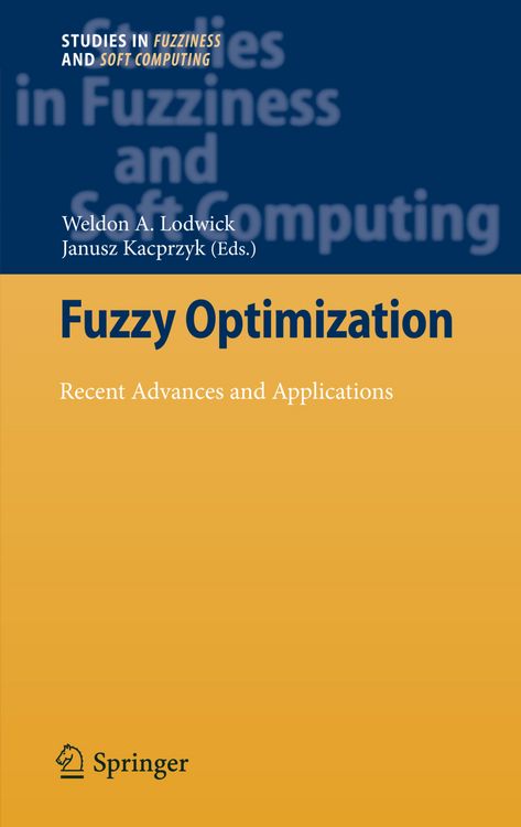 Produktbild: Fuzzy Optimization