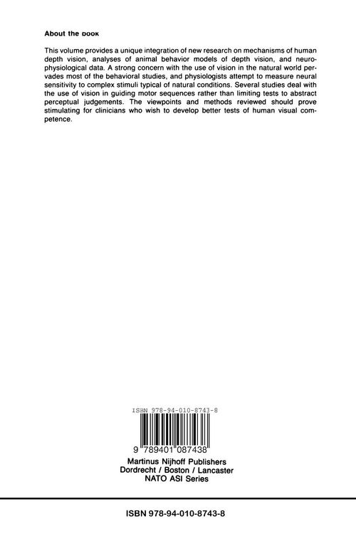 Produktbild: Brain Mechanisms and Spatial Vision