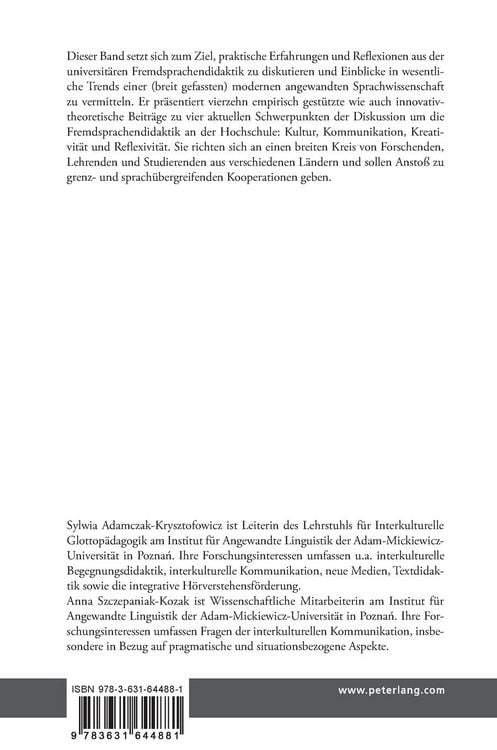 Produktbild: Kultur &ndash; Kommunikation &ndash; Kreativit&auml;t &ndash; Reflexivit&auml;t