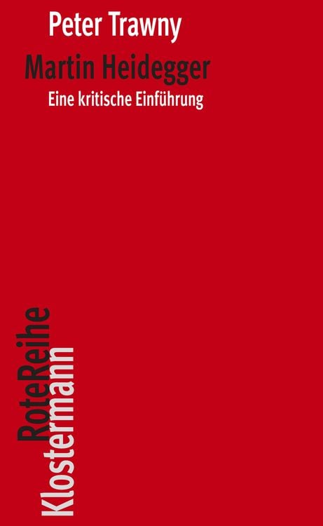 Produktbild: Martin Heidegger