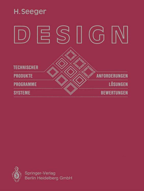 Produktbild: Design technischer Produkte, Programme und Systeme